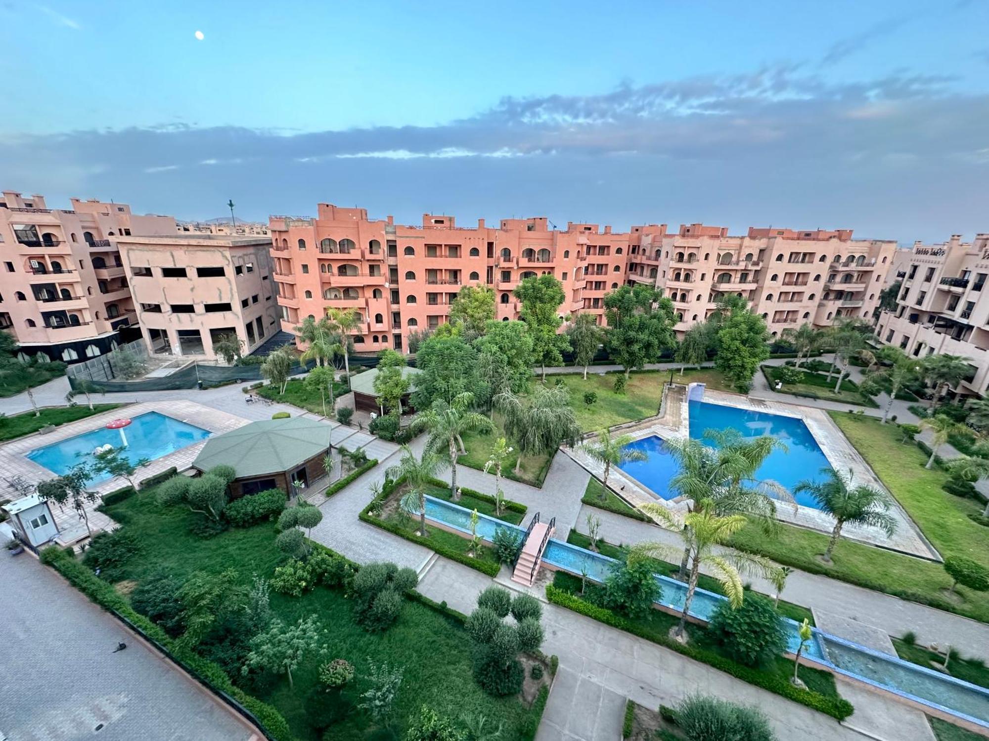 Oasis De Detente Avec Terrasse Et Vue Sur Piscine 马拉喀什 外观 照片