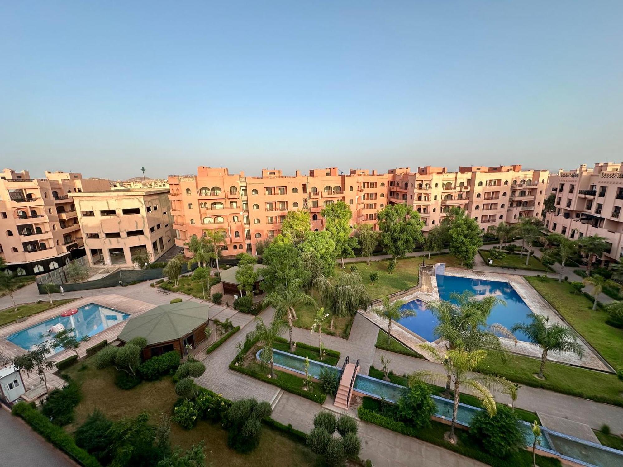 Oasis De Detente Avec Terrasse Et Vue Sur Piscine 马拉喀什 外观 照片