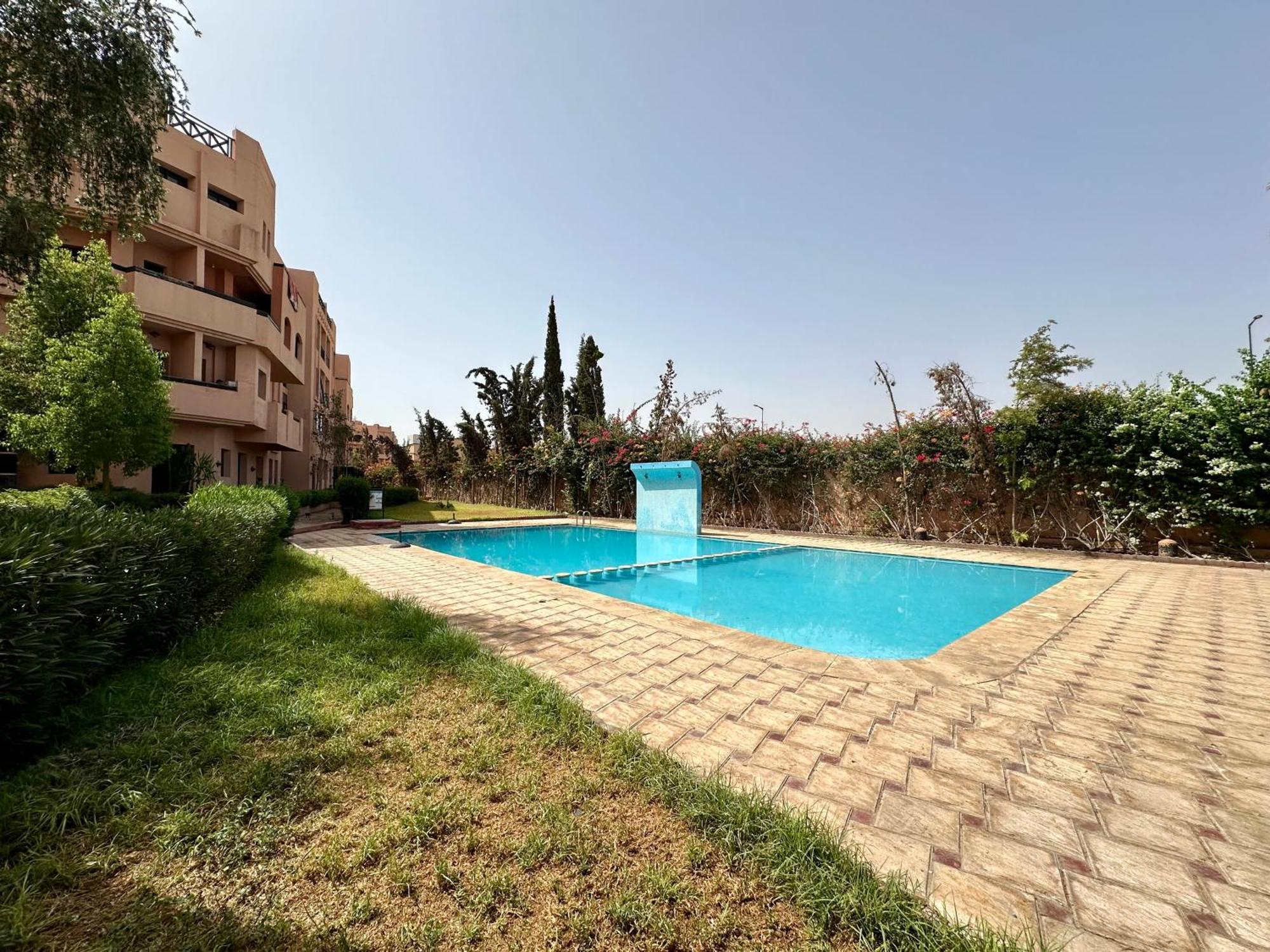 Oasis De Detente Avec Terrasse Et Vue Sur Piscine 马拉喀什 外观 照片