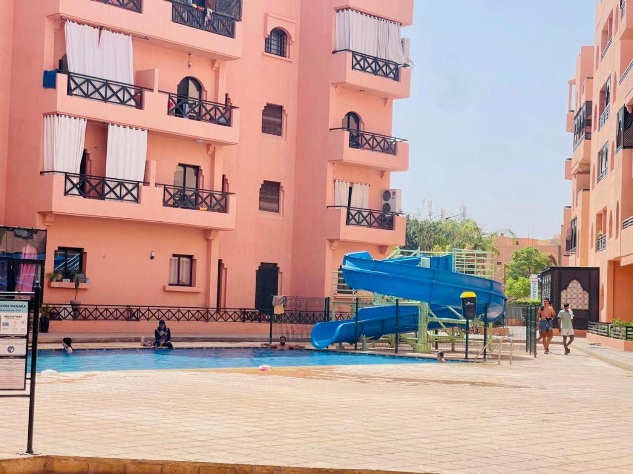 Oasis De Detente Avec Terrasse Et Vue Sur Piscine 马拉喀什 外观 照片